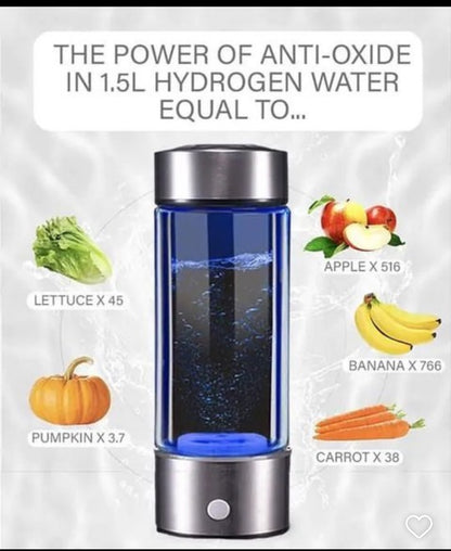 IONIZED HYDROGEN WATER BOTTLE